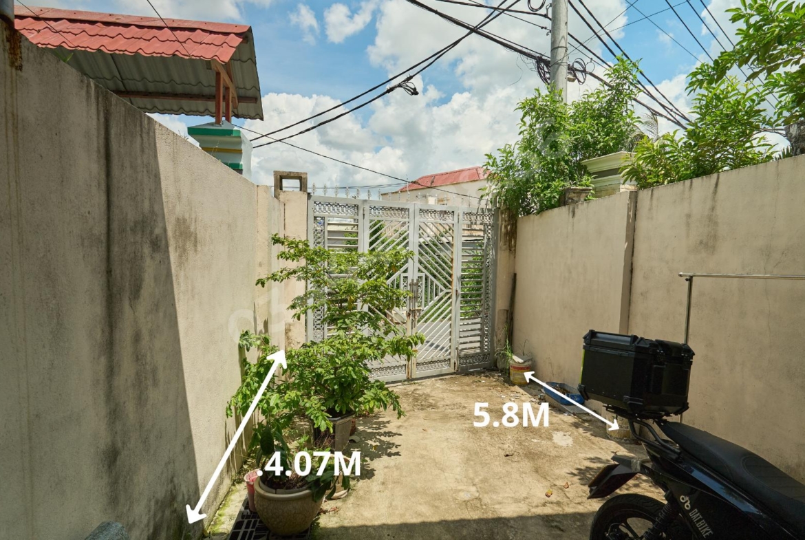 Nhà mặt tiền Liên Ấp 234 Bình Chánh 2 tầng