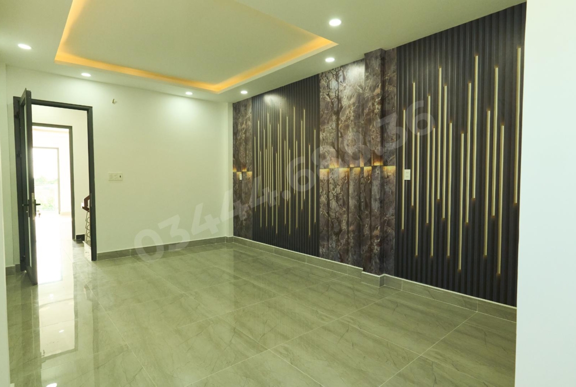Nhà 4 Tầng Đường Bảy Tấn Bình Chánh73.1m² | 4PN 5WC | Xe Hơi Vào Nhà | SHR | 4.5 Tỷ