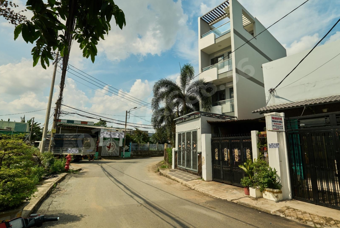 nhà 4 tầng đường Văn Thân Bình Chánh