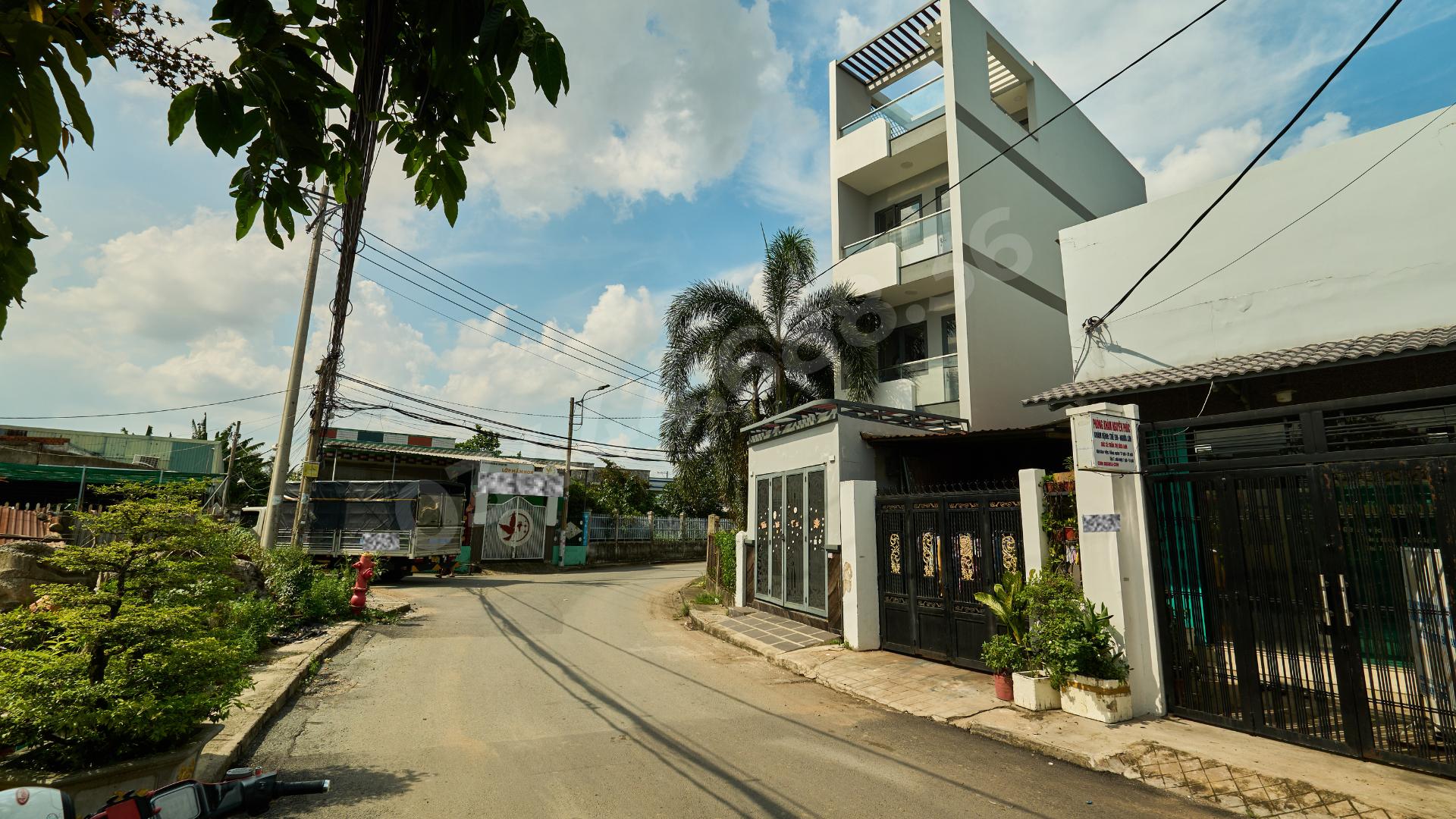 nhà 4 tầng đường Văn Thân Bình Chánh