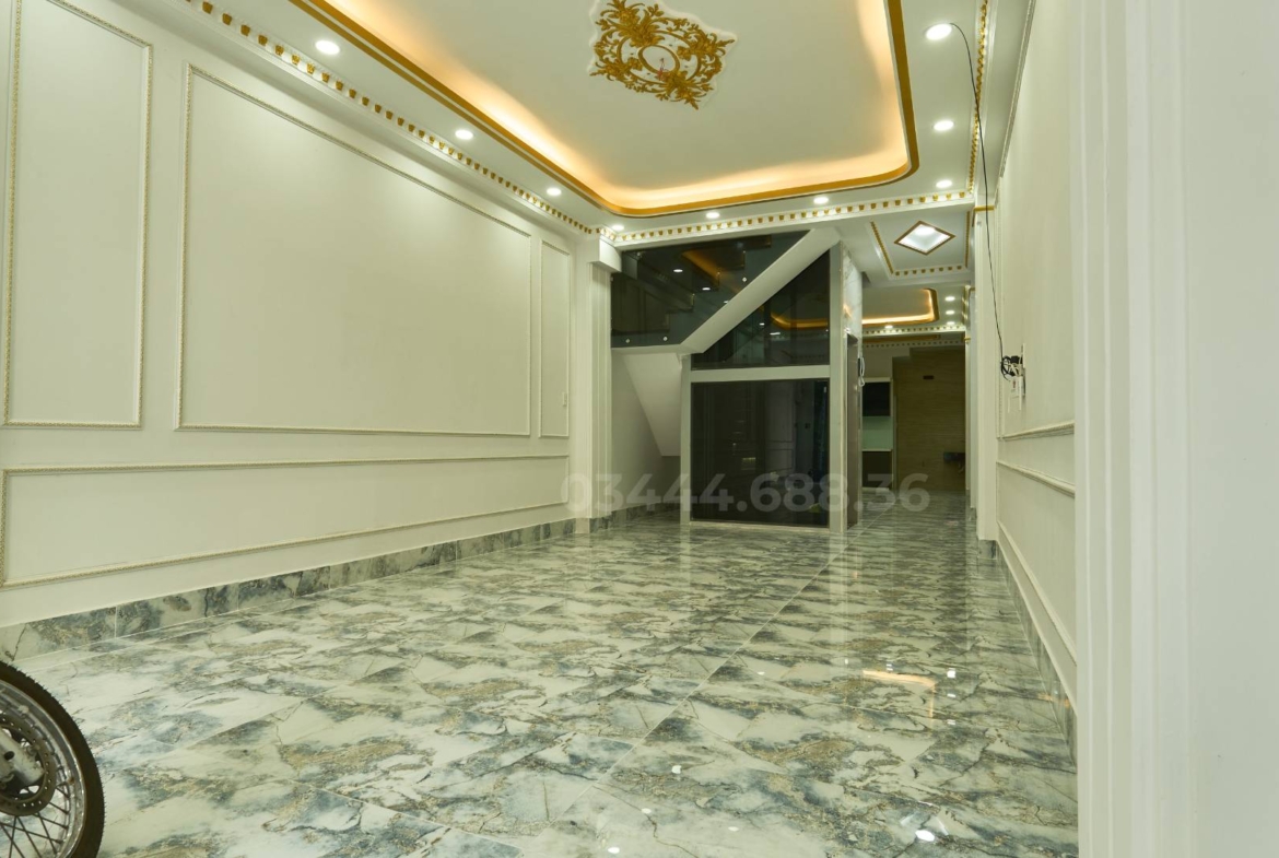 Nhà Hẻm Tỉnh Lộ 10 Bình Tân 4×17m | 4 Tầng Thang Máy | 4PN 5WCBan Công Cửa Sổ Trời | SHR | 11.7 Tỷ