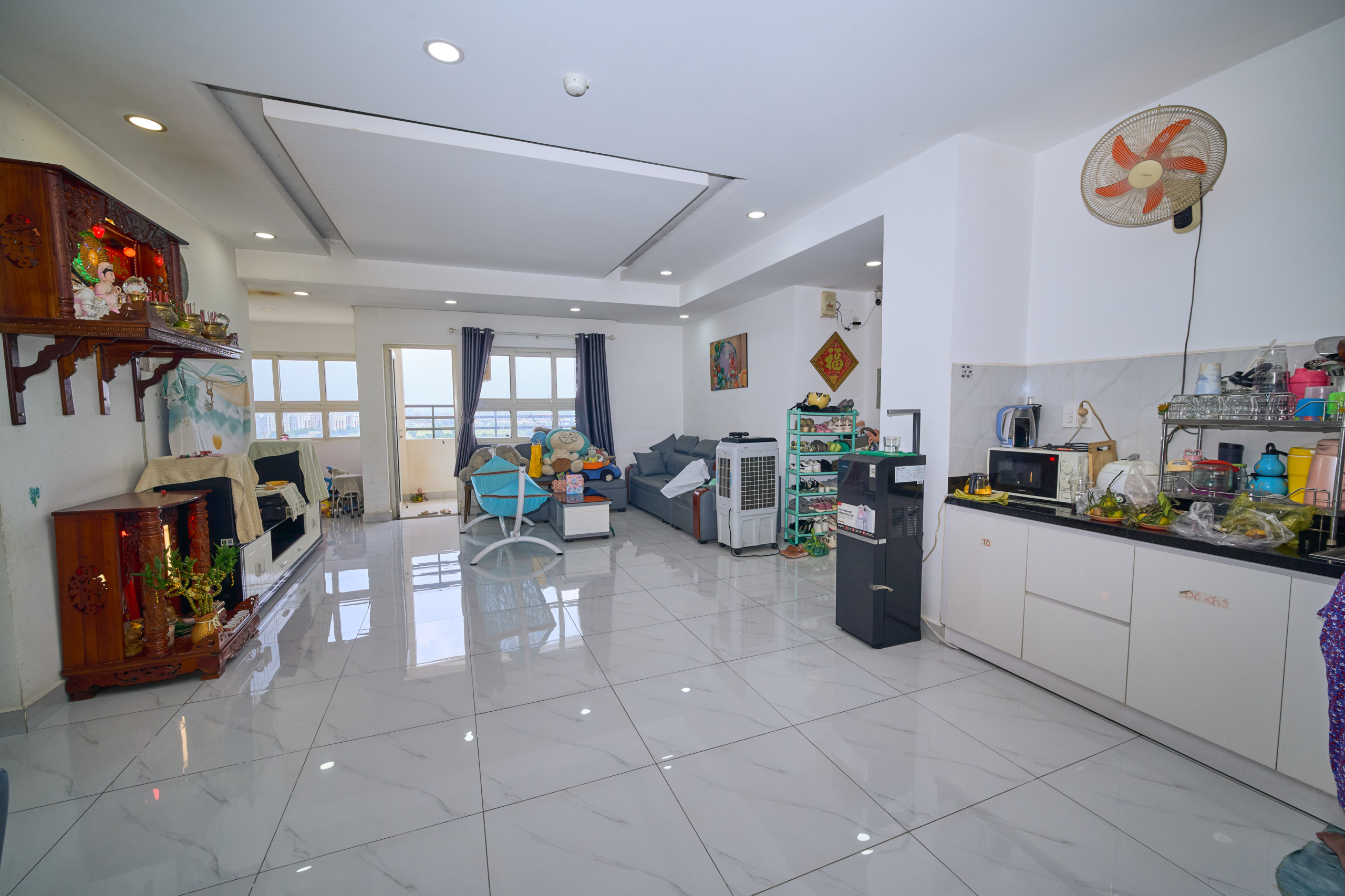 Nhà ở tầng 11 Chung Cư 584 Conic Boulevard, Tân Nhựt, Bình Chánh, 106M2, 3 PN ,2 WC 4.15T