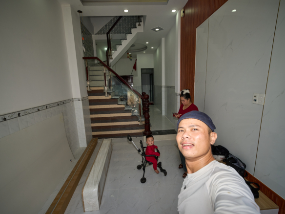 Nhà hẻm Phú Định Quận 8 , 127M2 Sàn , 3 Tầng , hoàn Công đủ , Sổ Riêng , 5.9T
